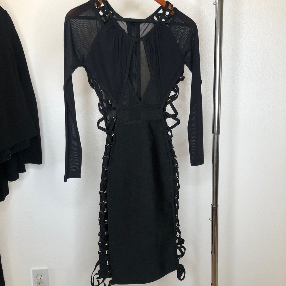 No Brand Bondage Dress